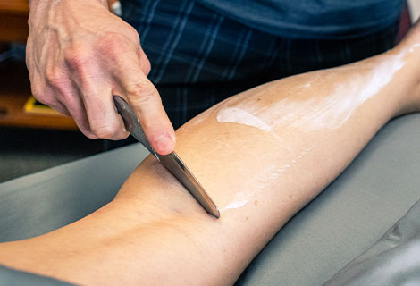 Muscle Scraping Therapy for pain relief in Wadsworth